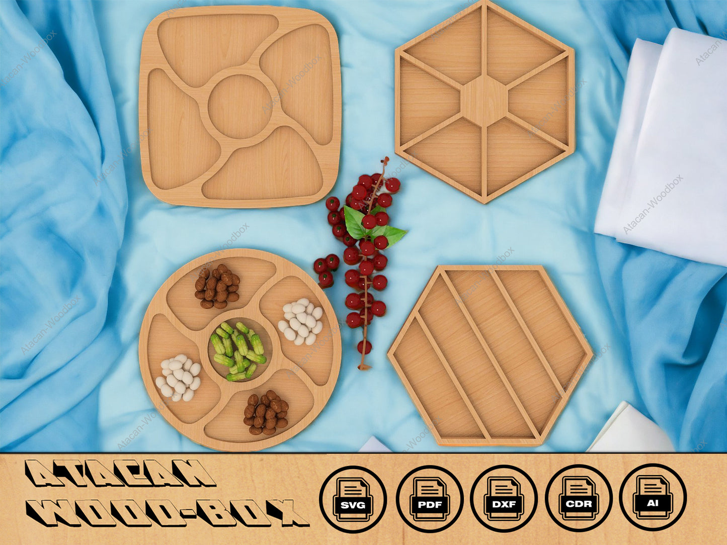 Charcuterie, Cheese board, Laser Ready SVG file, Cutting Templates 083
