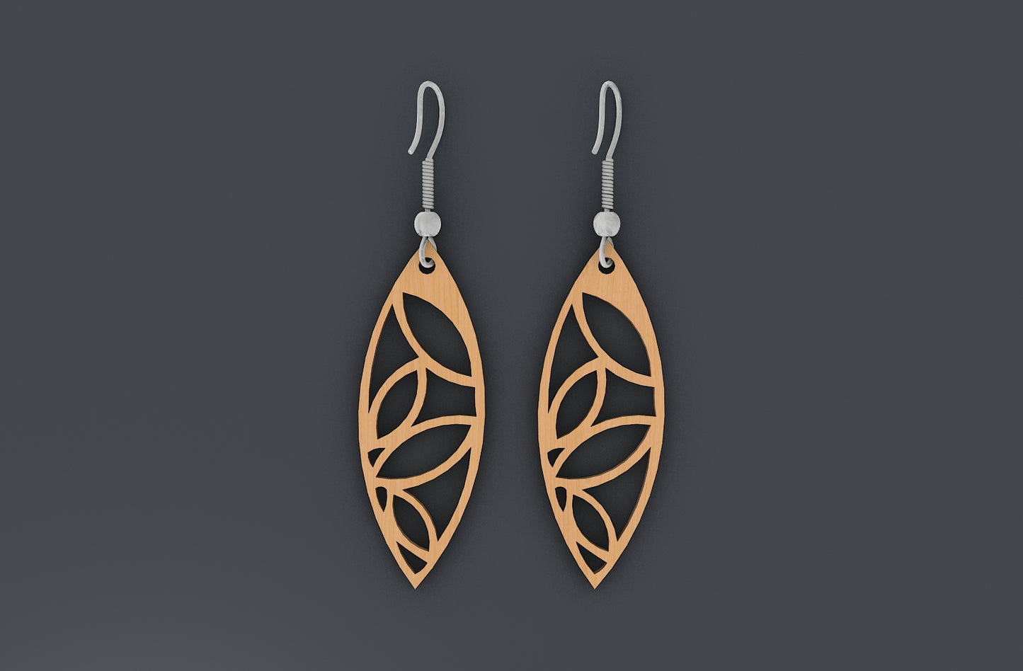 Earrings Jewelry Set / Svg Dxf Cdr Laser Vector / Glowforge Cricut Templates / Silhouette Digital Cut File 179