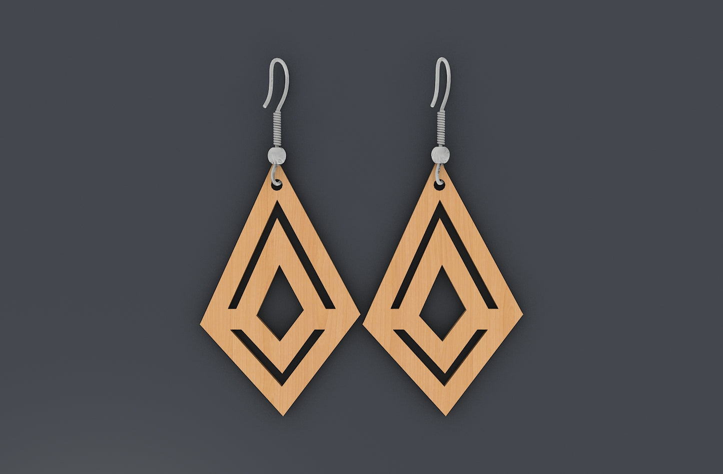 Earrings Jewelry Set / Svg Dxf Cdr Laser Vector / Glowforge Cricut Templates / Silhouette Digital Cut File 179