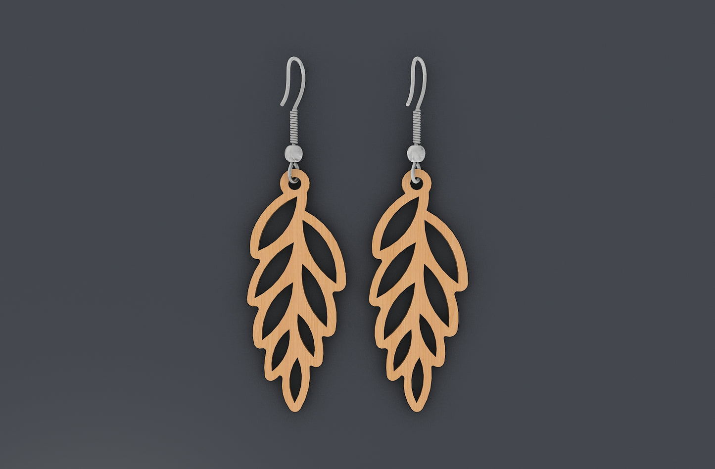 Earrings Jewelry Set / Svg Dxf Cdr Laser Vector / Glowforge Cricut Templates / Silhouette Digital Cut File 179