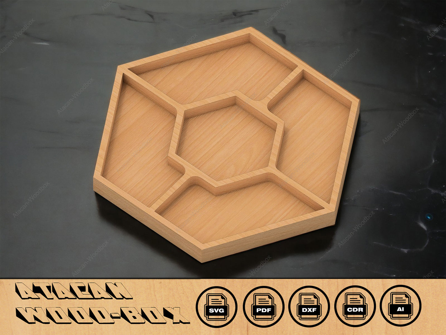 Charcuterie Boards / trays cut files / Digital SVG DXF CDR files 081