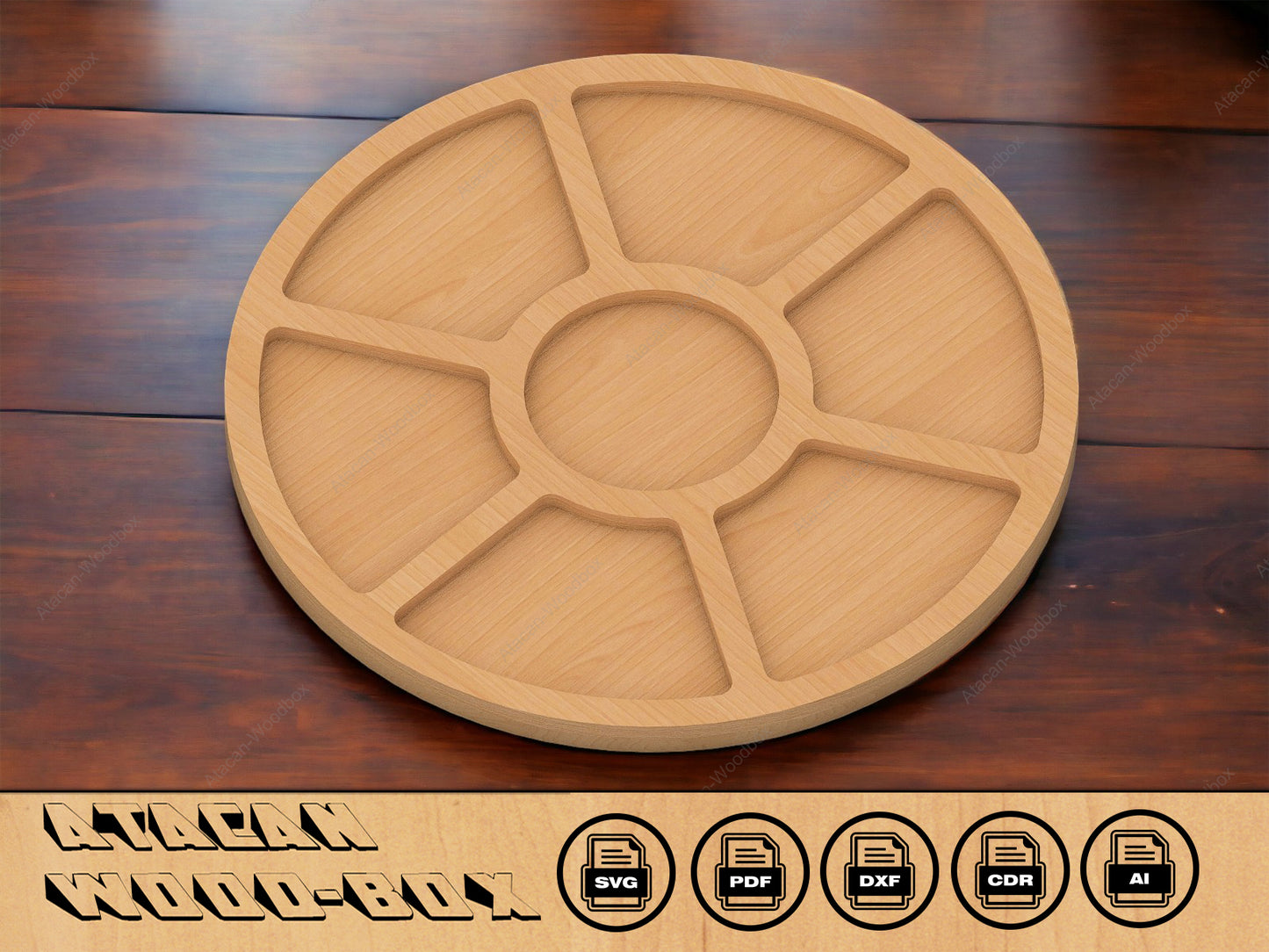 Charcuterie Board Svg template - Laser Cut Files - Glowforge digital download 082