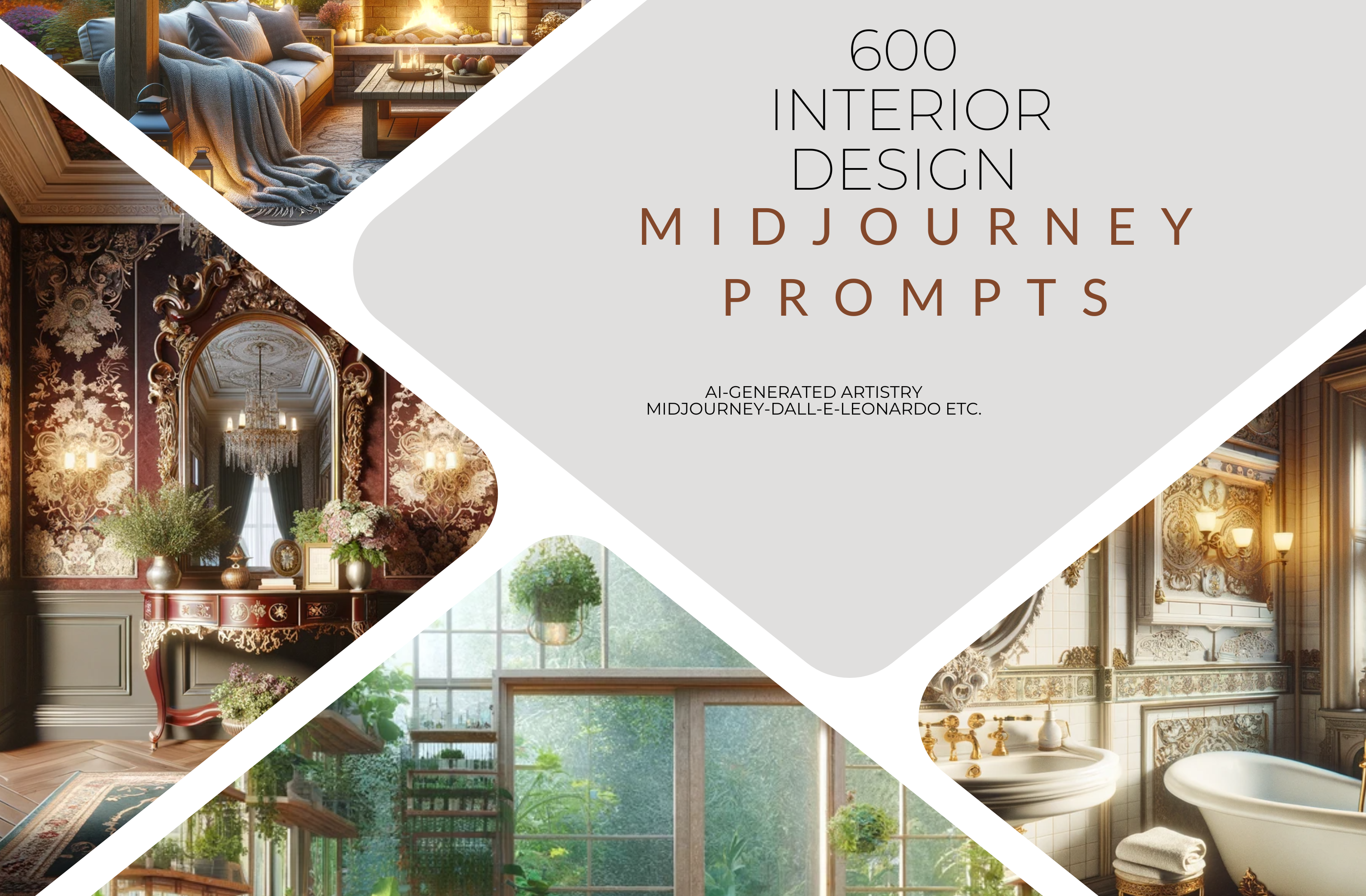 600 Inspiring Interior Design AI Prompts - Unleash Your Creativity -Pr ...