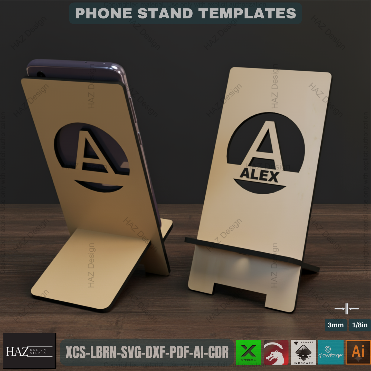 Laser Cut Alphabet Phone Stand: DIY Wood Phone Display - Personalize It,DIY Personalized Phone Stand: Laser Cut Alphabet Templates, Wood Display! 404
