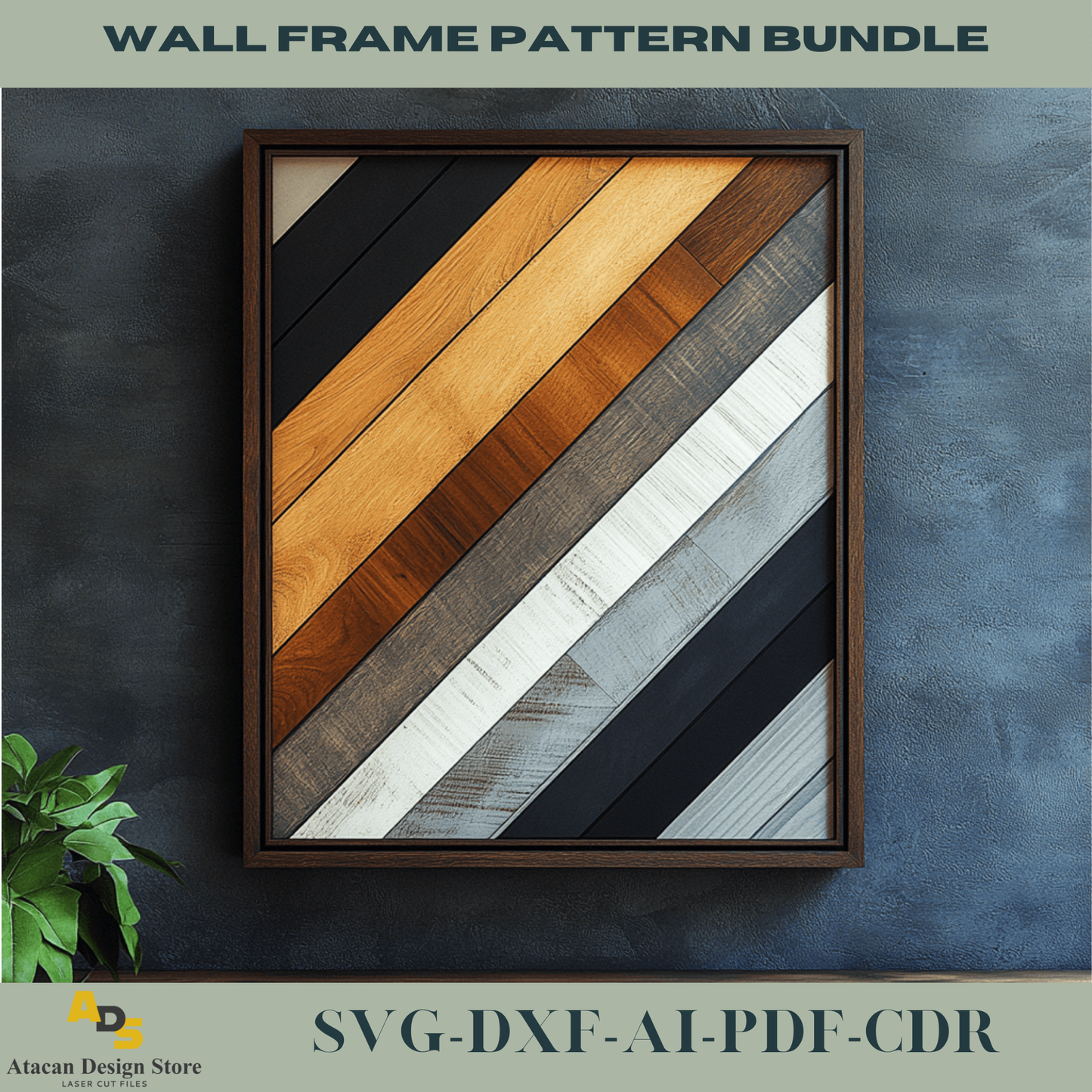 Modern Barn Quilt Wall Art Patterns - Ready-to-Cut Templates for Crafting Projects 737