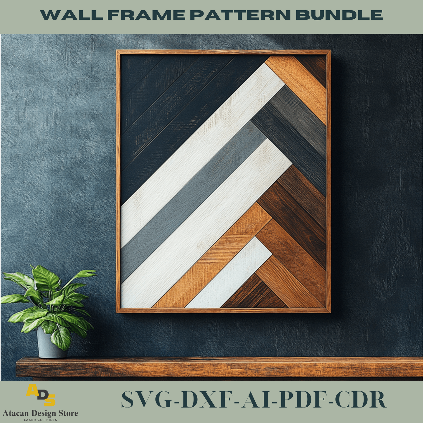 Rustic Wall Frame Designs: Perfect for Home Decor 738
