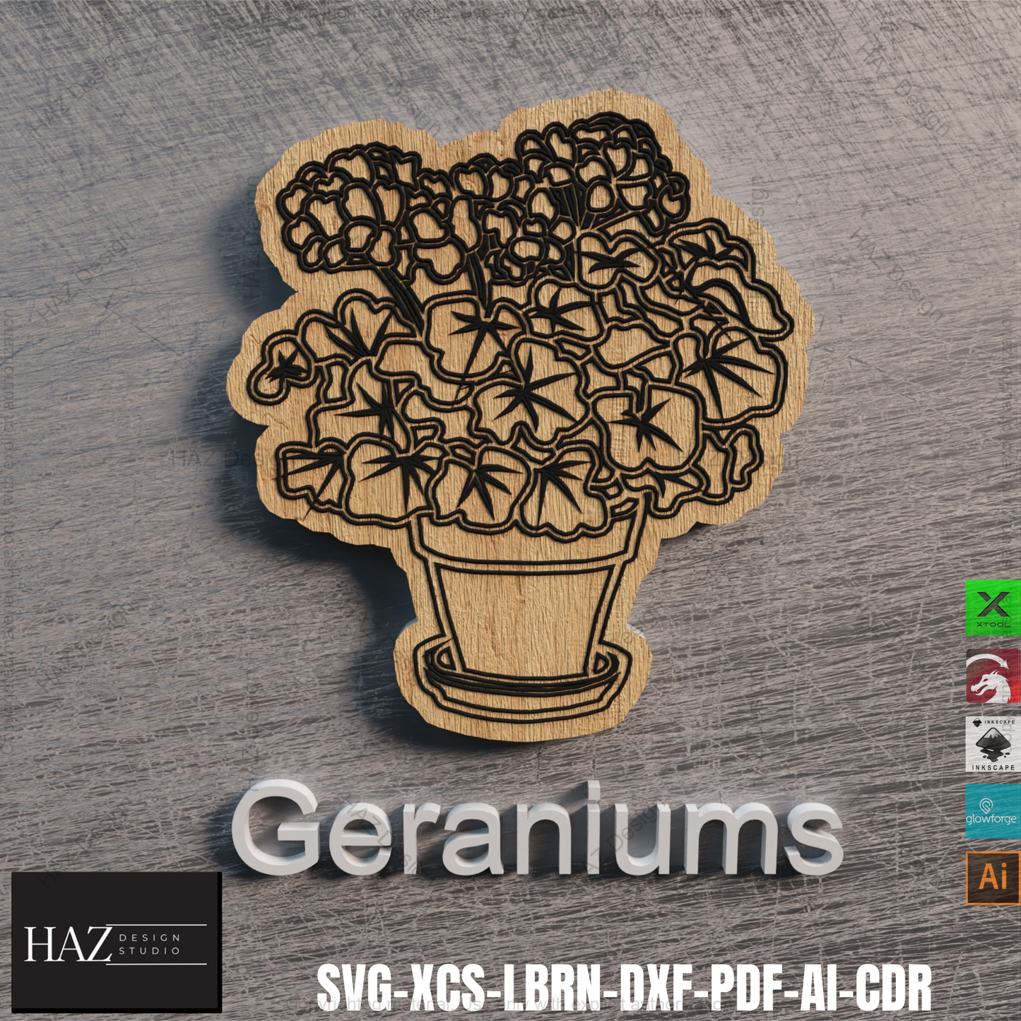 Handcrafted Wooden Flower Magnets for Laser Cutting Projects,Unique Wooden Wildflower Magnets for Home Décor 409