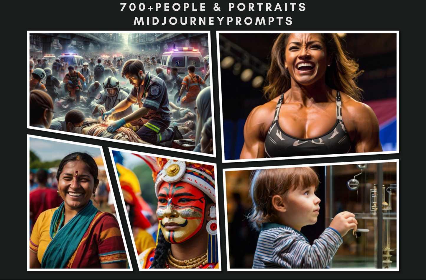 800+ Unique MidJourney Prompts for People & Portraits - Master HQ Art 246