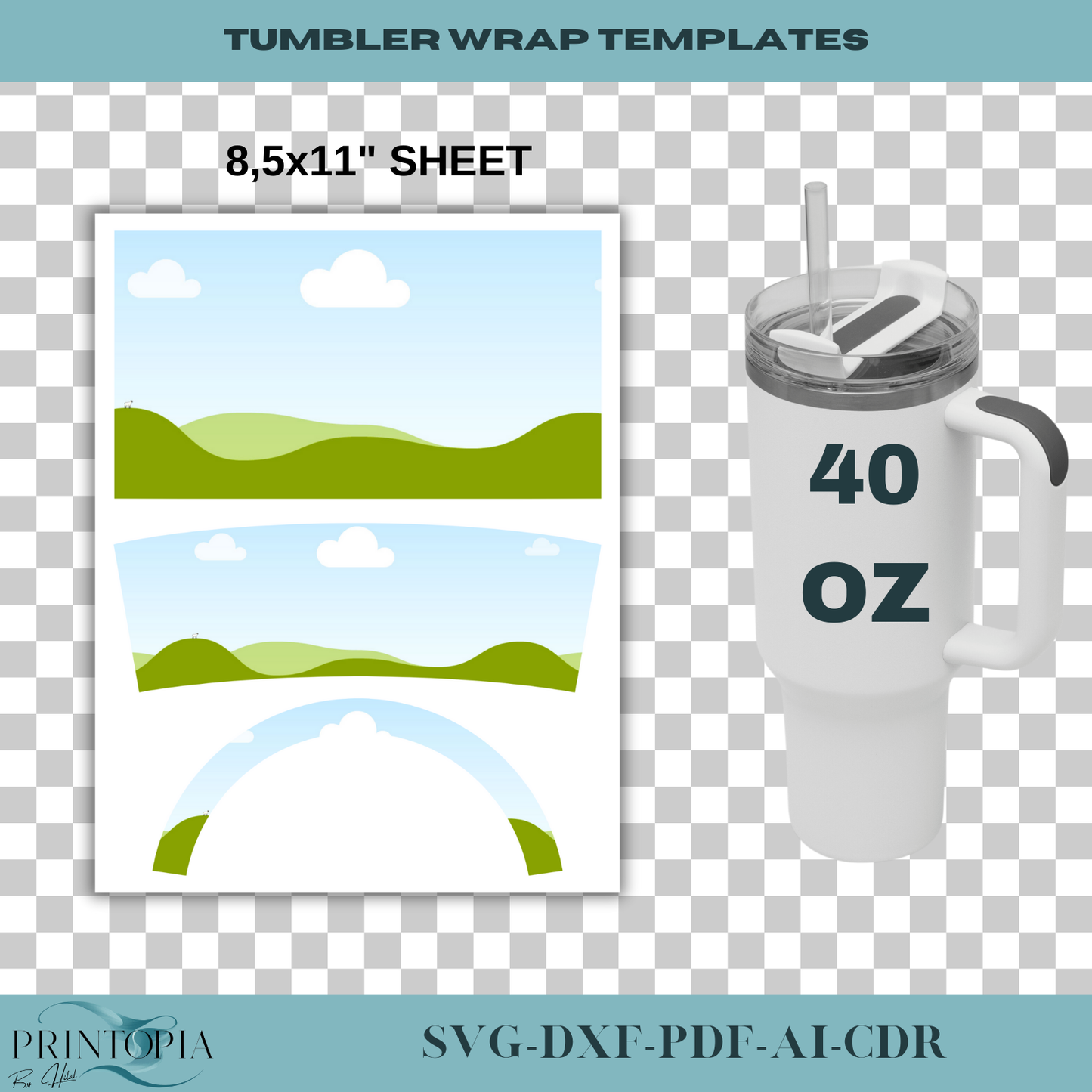 Complete Canva Template Bundle | Drag-and-Drop Designs | Bunting, Keychains, Tumblers, and More Cutting Files 179