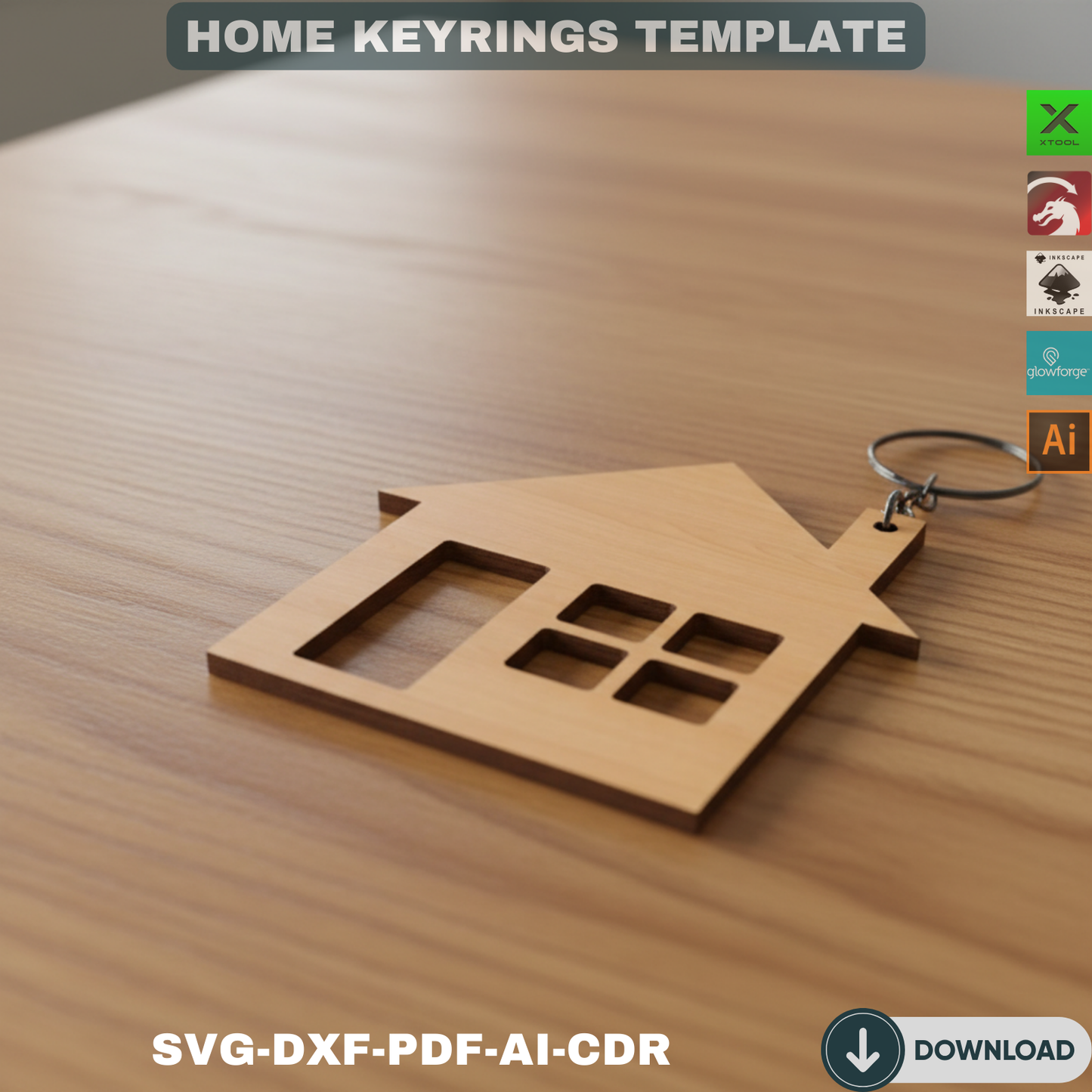 Gift for New Homeowners, New Home Keyrings, First Home Keychain, House Warming Keys 122