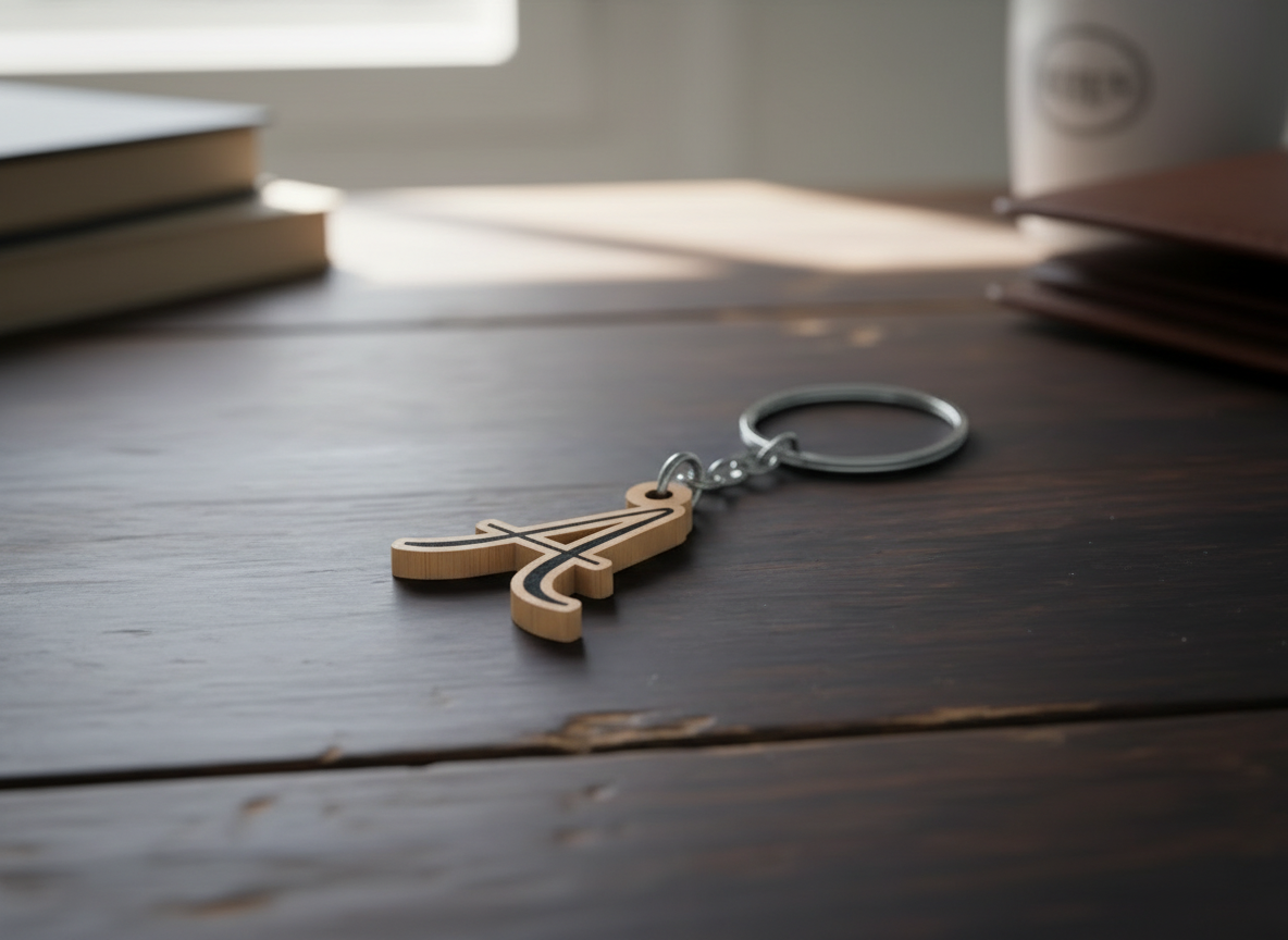 Alphabet letters SVG files - Letter Keychain bundle - Glowforge, Cricut laser cut files 207