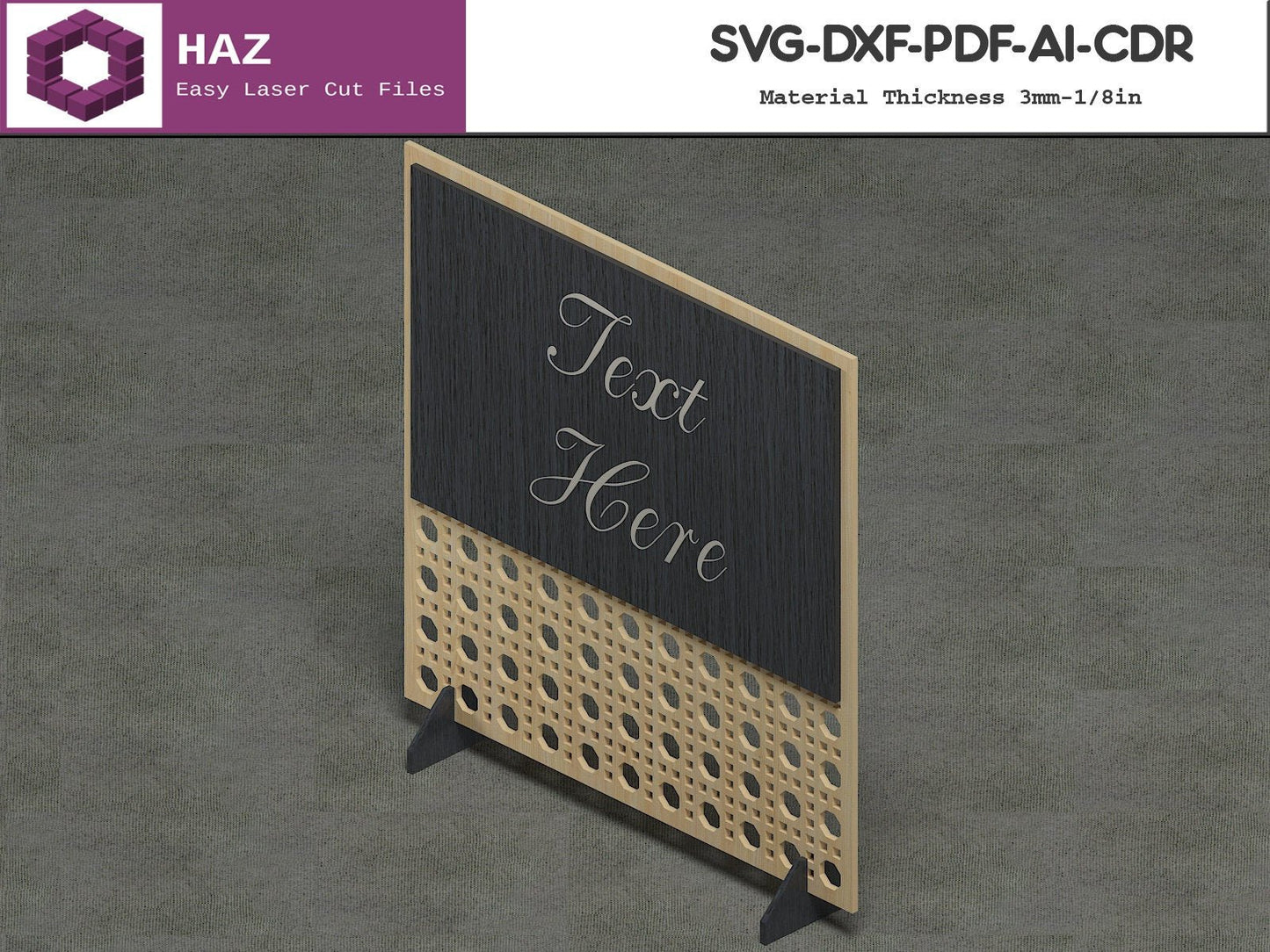 016 Rattan Decor / Boho Design / Basket Weaving Score / Farmhouse Vector SVG DXF CDR Ai files 016