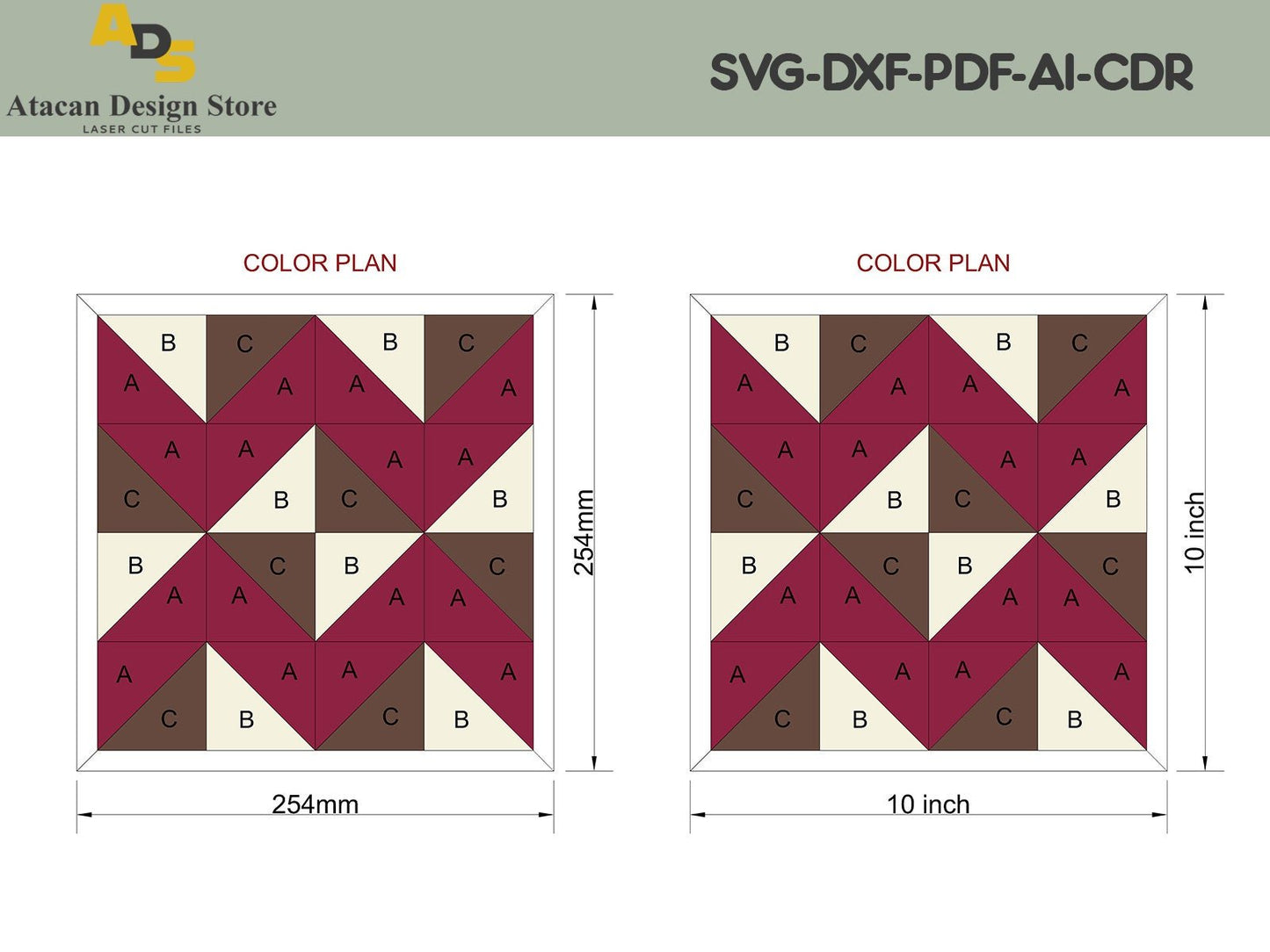 Barn Quilt Svg cut files / Arrow Quilt Pattern / Barns Frames / Wooden Wall Art ADS140