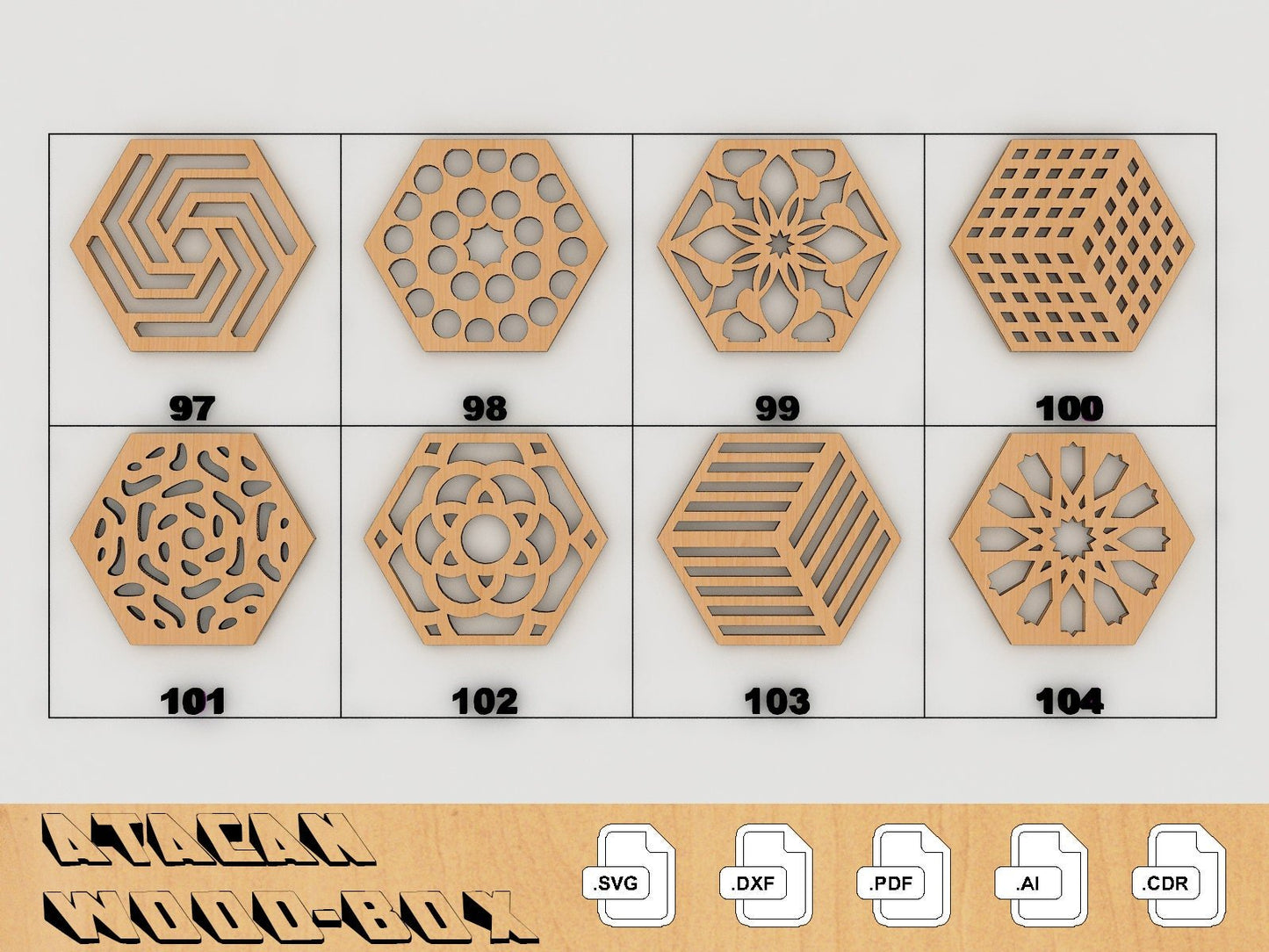 Coaster Svg Bundle, Coffee Coaster Svg, Drink Coaster Svg, Glowforge Laser Cutting Files 156