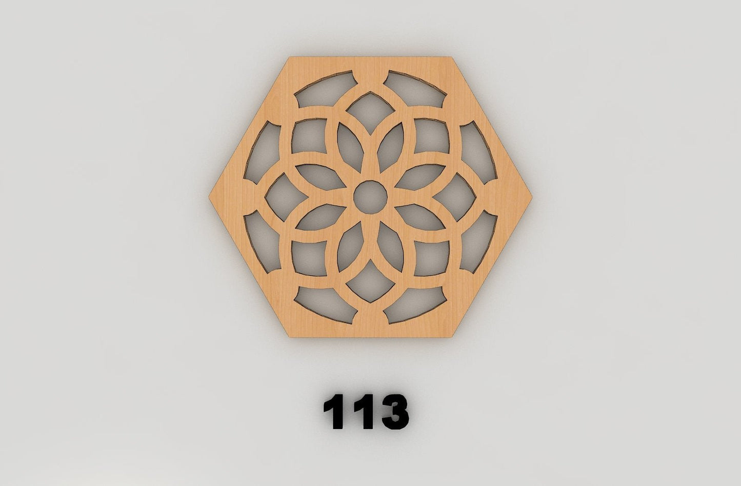 Coaster Trivet Wall Decor Templates - Glowforge files Instant download - Laser Cutting Files 158