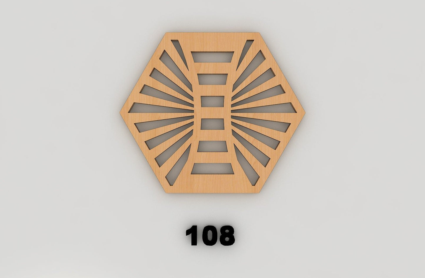Coaster vector Laser cut Files / Digital Download / Wall Decor Templates / Laser vector cut and engrave 157