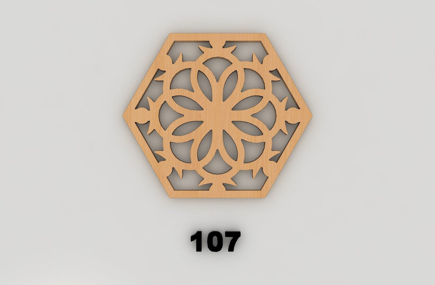 Coaster vector Laser cut Files / Digital Download / Wall Decor Templates / Laser vector cut and engrave 157