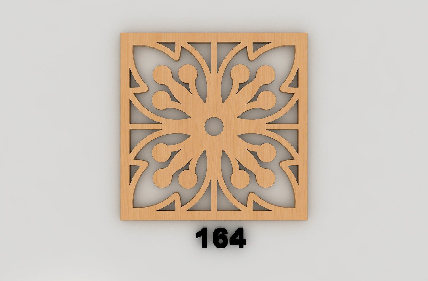 Coasters Cut File / Round Mandala Coasters / Wood Metal Décor / Trivet Grill Laser cut files / Cnc Glowforge Cricut files 168