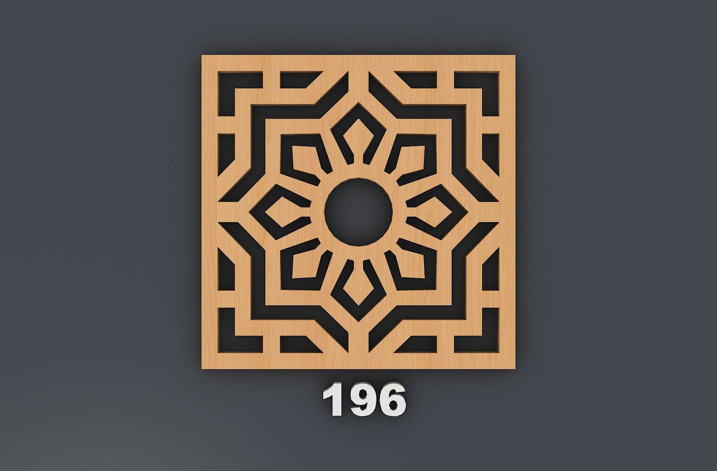 Coasters Cut File / Round Mandala Coasters / Wood Metal Décor / Trivet Grill Laser cut files / Cnc Glowforge Cricut files 353