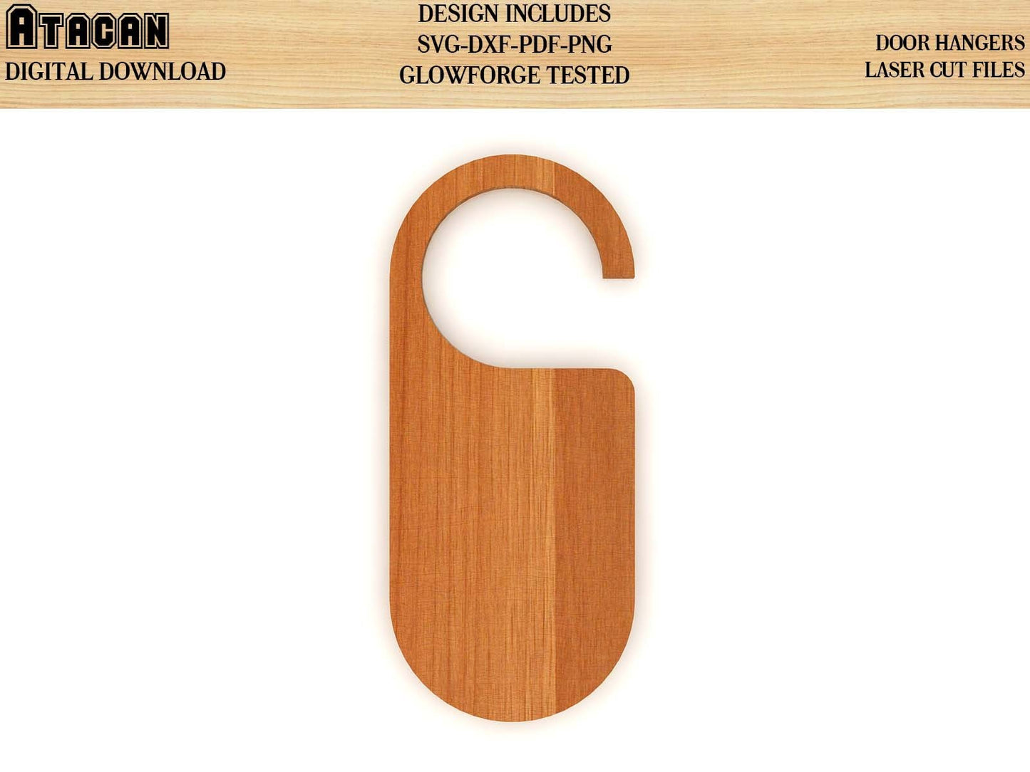 Door knob hangers bundle / Do not disturb SVG laser cut files 106