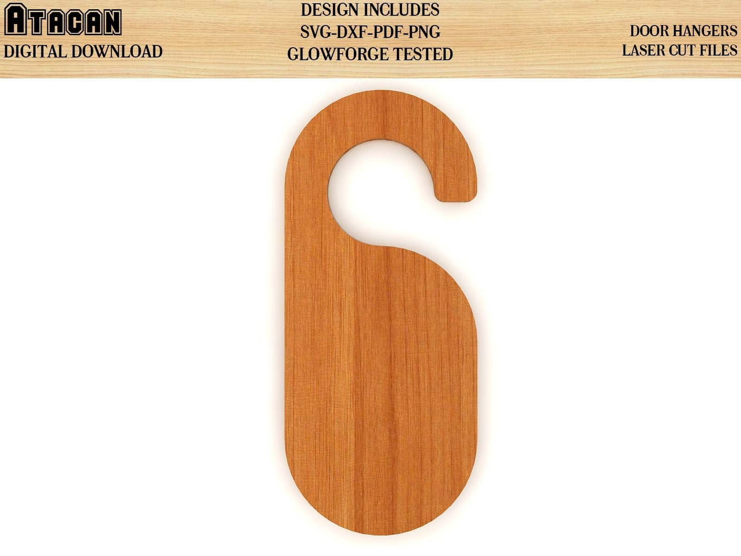 Door knob hangers bundle / Do not disturb SVG laser cut files 106