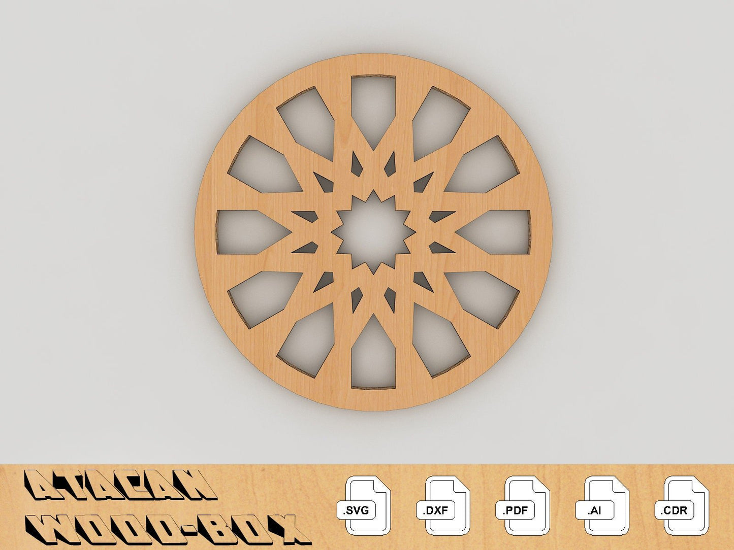 Drink coasters SVG Laser Cut files, Wood Coasters, Laser cut files, Coffee coasters, CNC Laser Plans 149