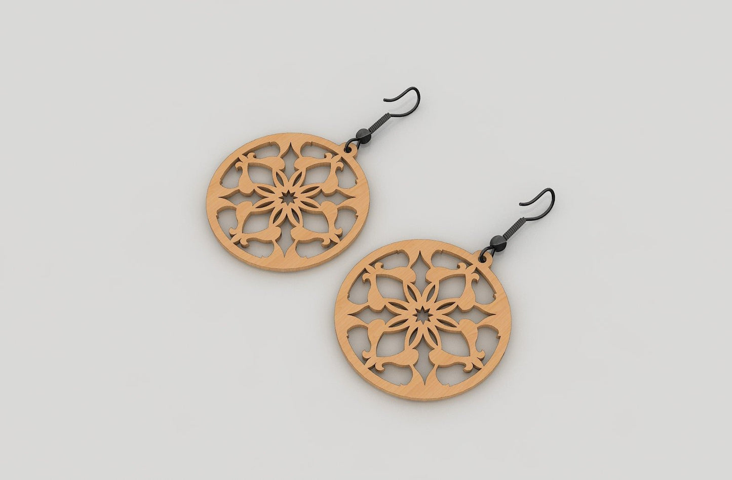 Earring Set Digital Laser SVG PDF File / Laser Cut Jewelry Templates / Templates to Cut on Cricut or Laser / Glowforge Instant Download 357