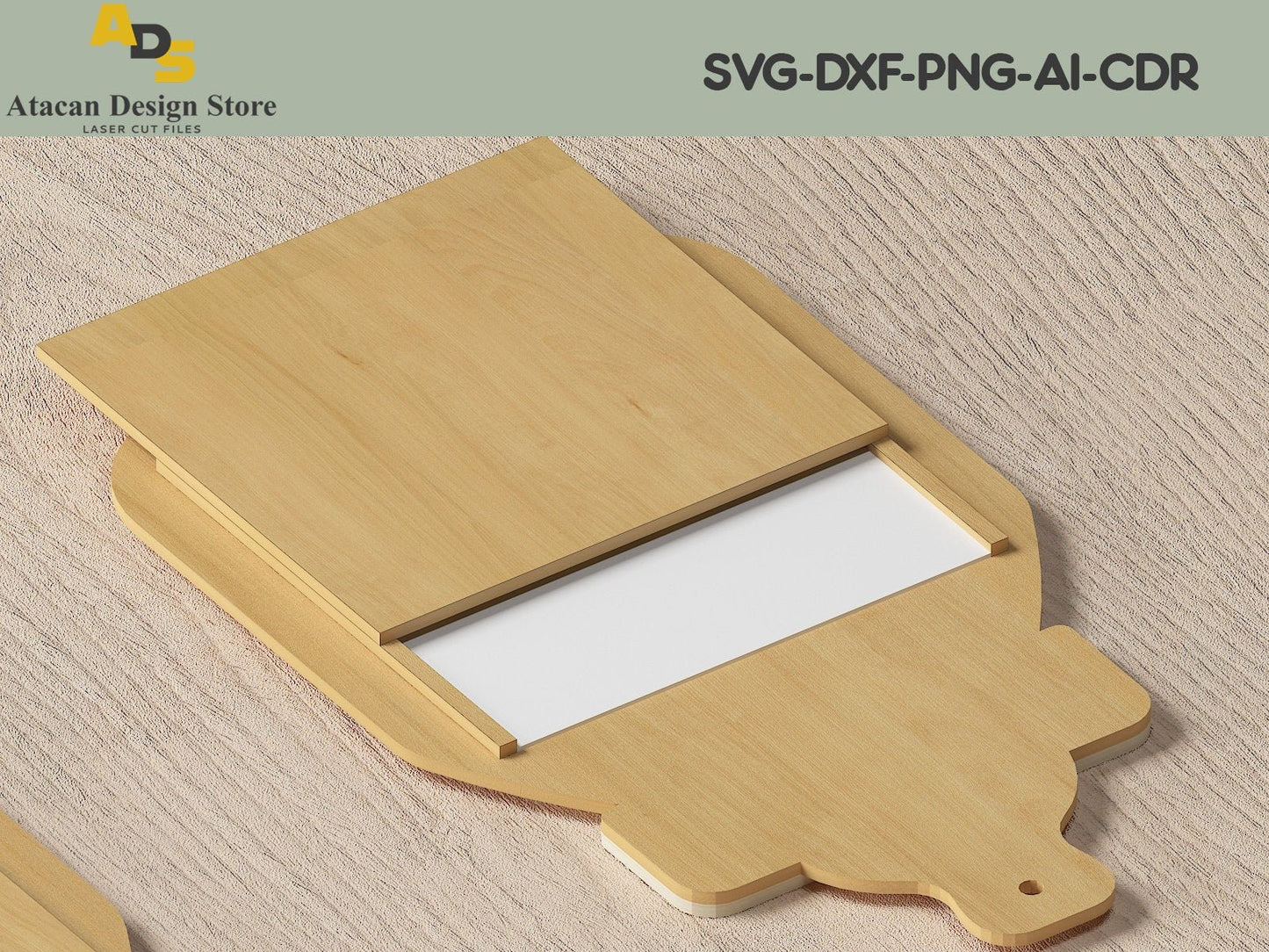 Feedle Bottle Photo Keepsake / Baby Frame Laser cut files Dxf, SVG238