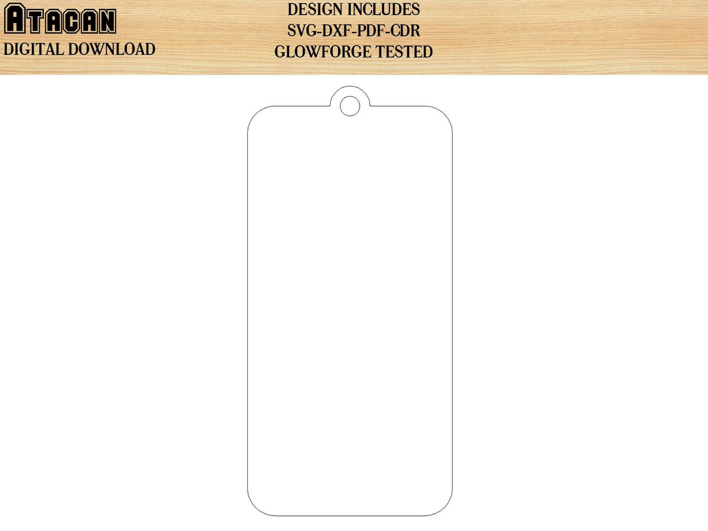 Keychains cut plans Glowforge Digital Download Keychains pattern bundle 061