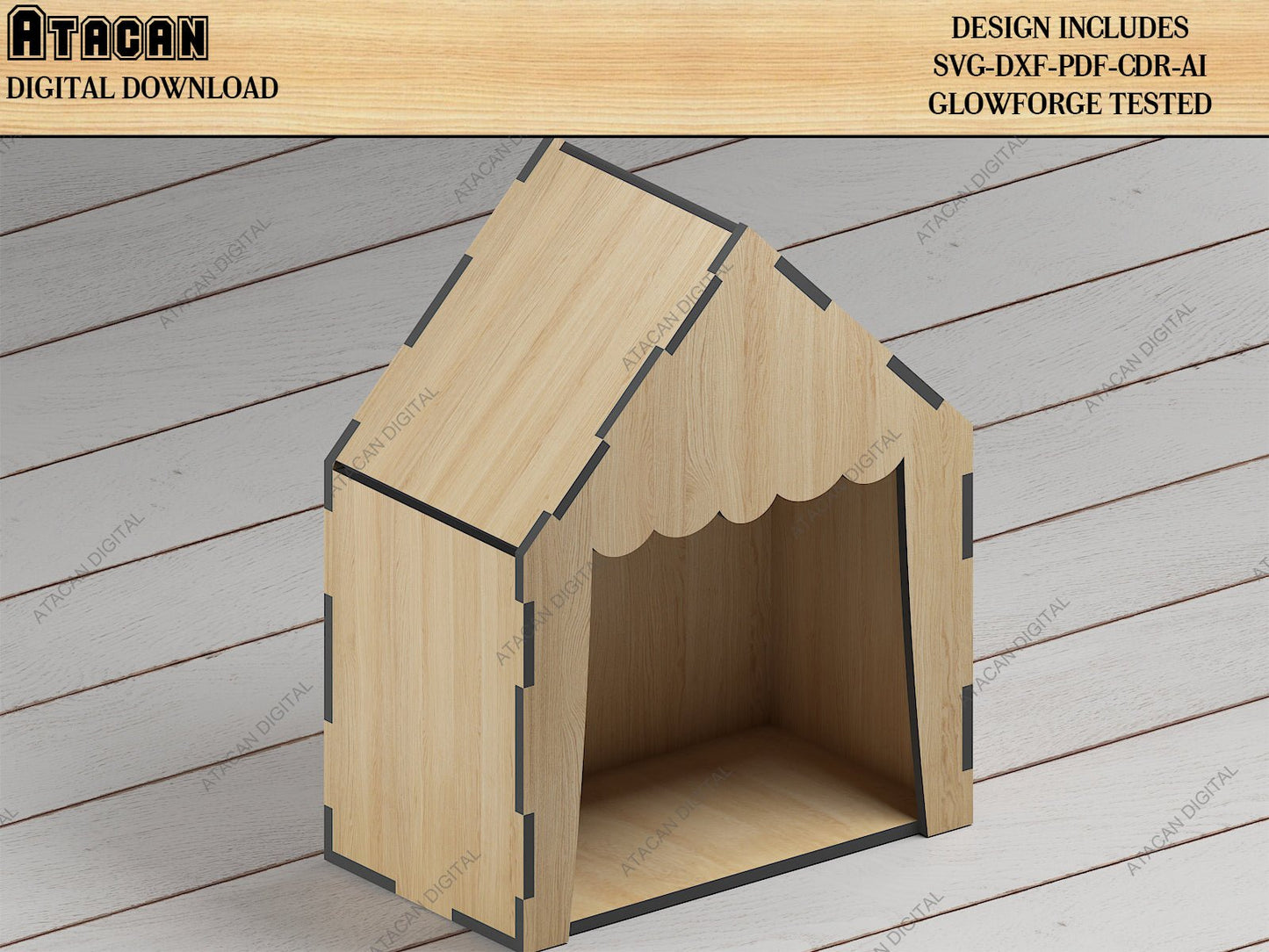 Lambretta Scooter Vespa Cut Files / Wooden Box House Shaped / Layered Round Christmas Decor SVG DXF CDR Ai 502