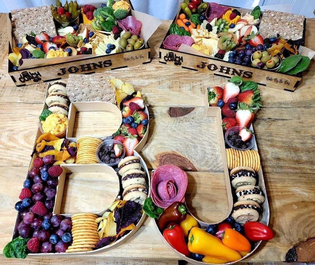 Letter fillable Dish, Alphabet Charcuterie Board Svg bundles - Uppercase Letter Laser Cut Files - Glowforge Ready 268