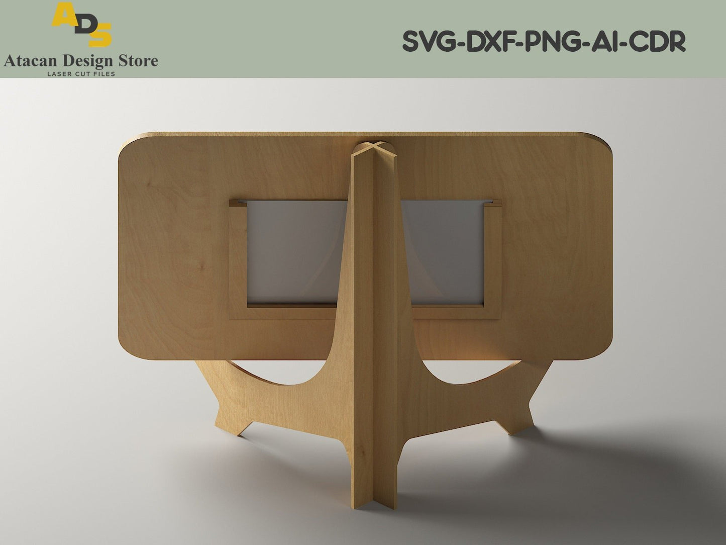 Photo frame and Easel Stand / Child metrica / Baby Announcement / Birth Details Laser cut files SVG236