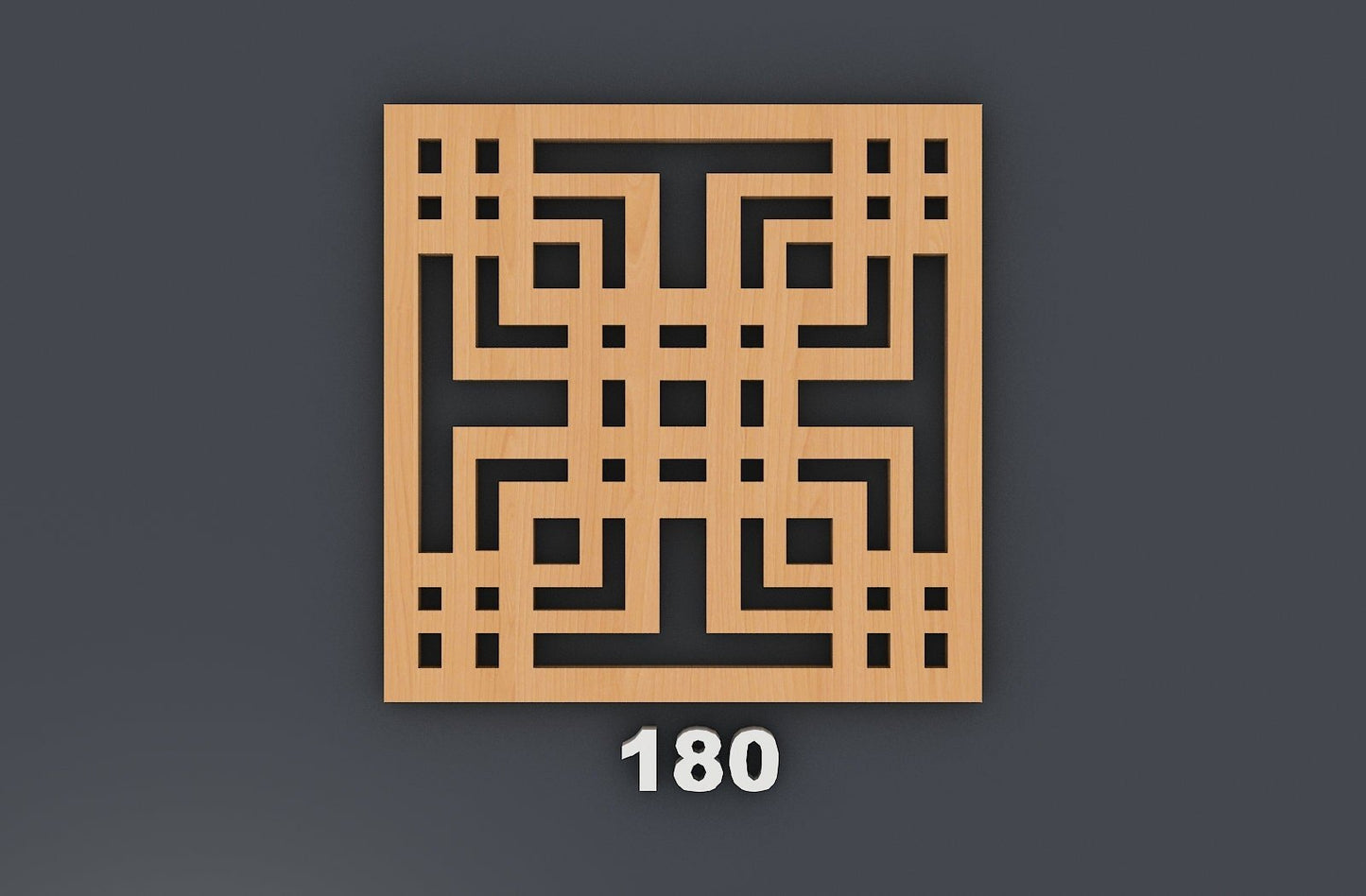 Wood Coaster Trivet Wall Decor Templates / Vector Digital SVG DXF Files Download / Laser Cutting files 351