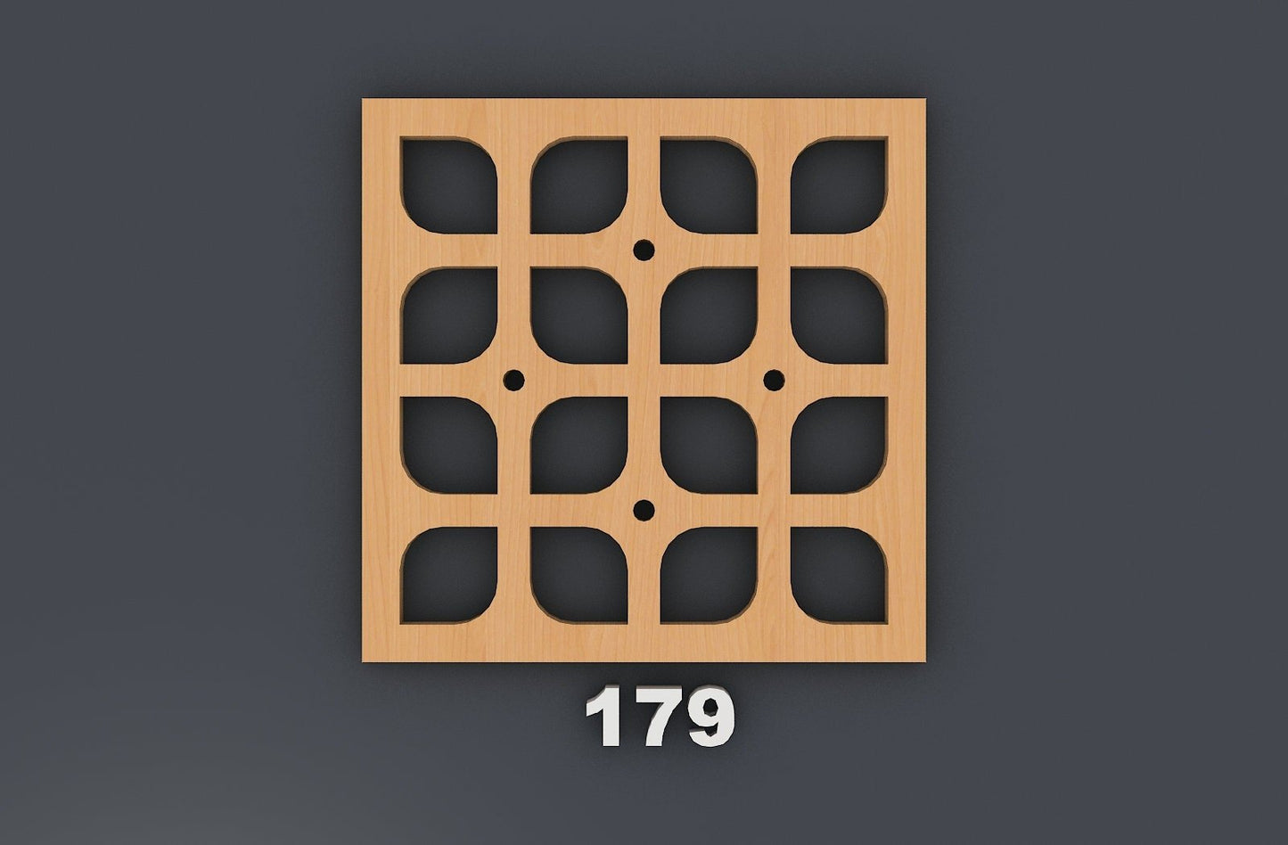 Wood Coaster Trivet Wall Decor Templates / Vector Digital SVG DXF Files Download / Laser Cutting files 351