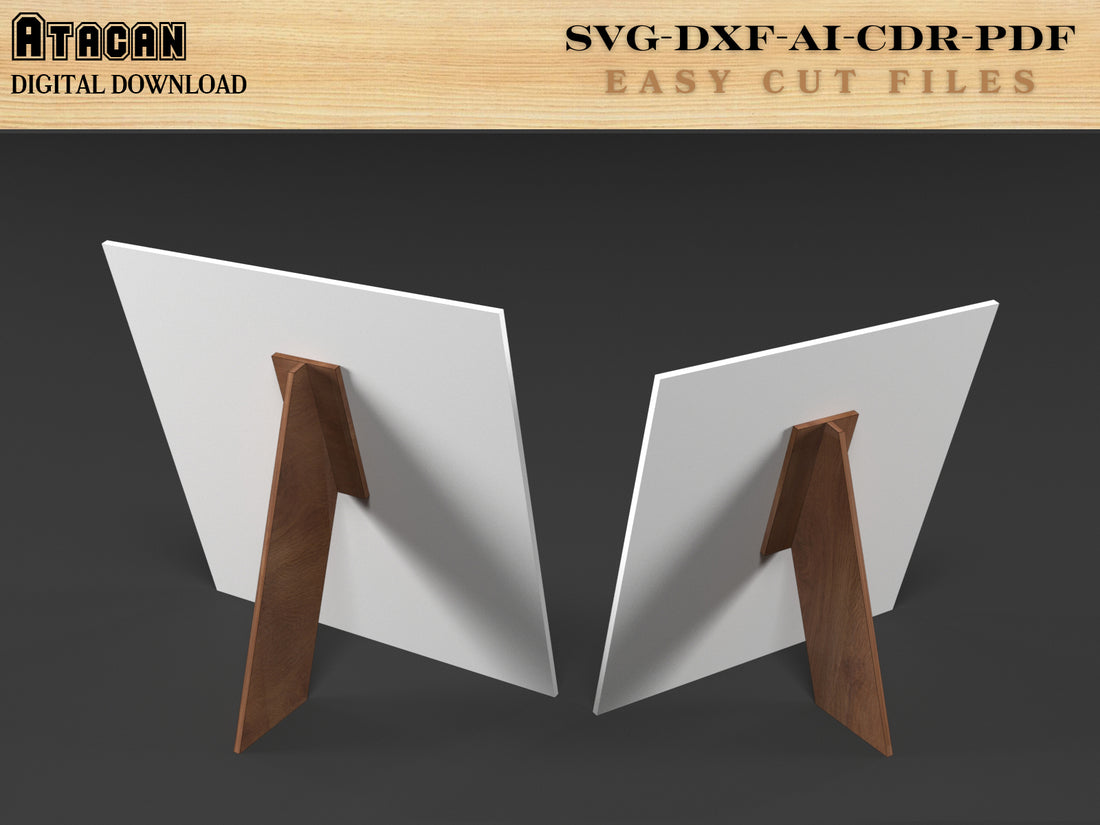 Versatile Picture Frame Stand Templates - Legs For Frames DIY Projects ...