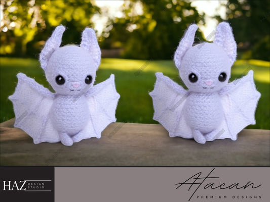 Baby Bat Amigurumi Crochet Pattern - Cute Bat PDF Tutorial - DIY Crochet Bat Toy Guide  239