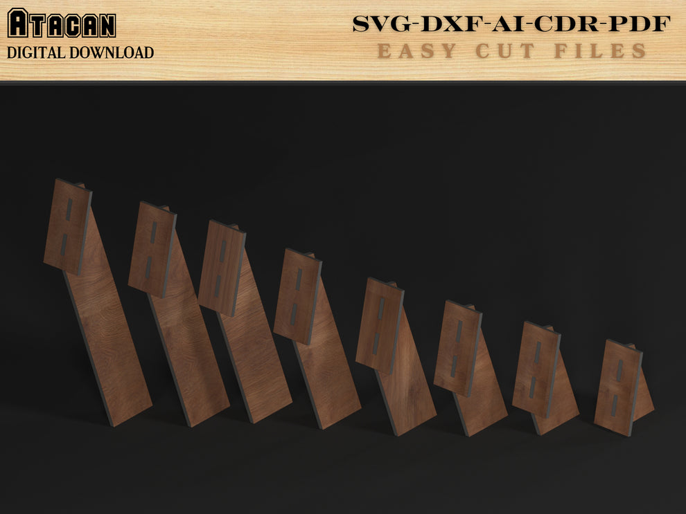 Versatile Picture Frame Stand Templates - Legs For Frames DIY Projects ...