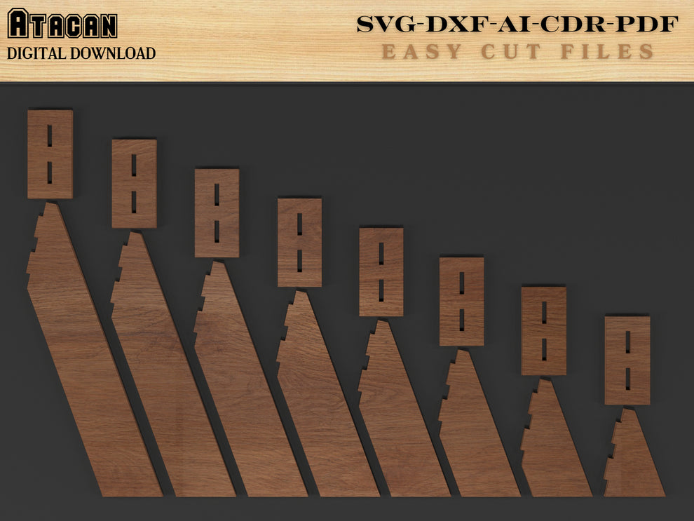 Versatile Picture Frame Stand Templates - Legs For Frames DIY Projects ...