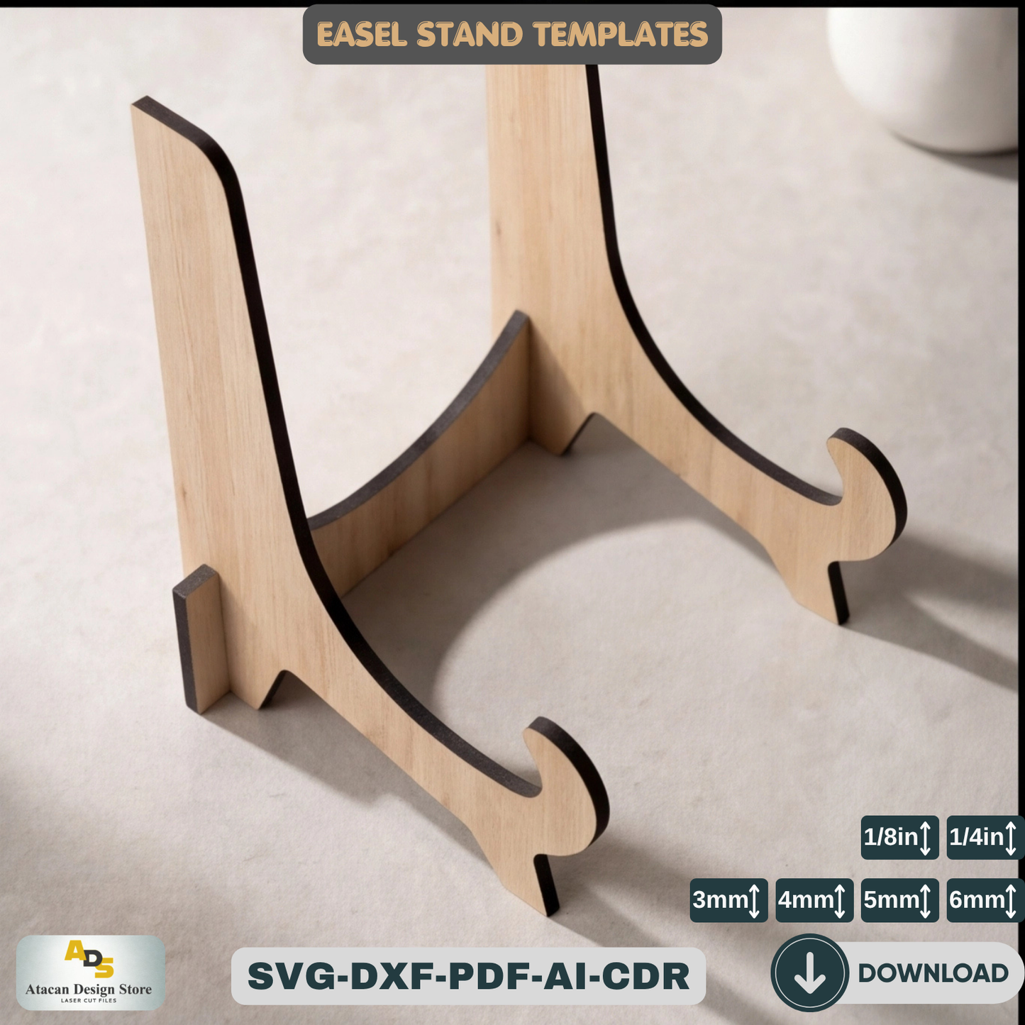 Versatile Easel Display Stand Bundle - DIY Frame Holder - Art Show Display, Gallery Exhibition Stands 405