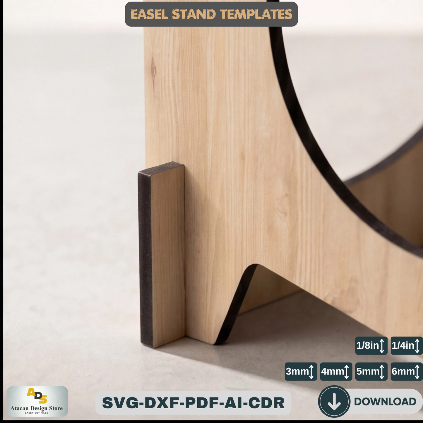 Versatile Easel Display Stand Bundle - DIY Frame Holder - Art Show Display, Gallery Exhibition Stands 405