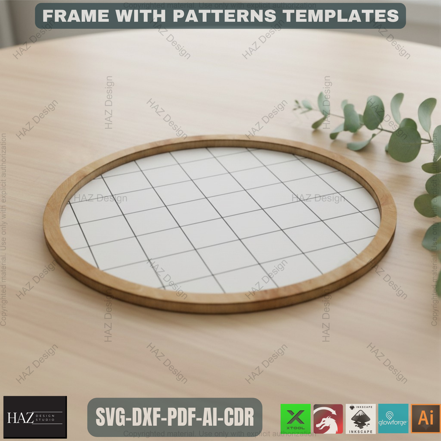 Frames Bundle / Herringbone, Honeycomb, Subway Tile, Diamond pattern / Circle / Rectangle / Square / Shiplap cut files 417