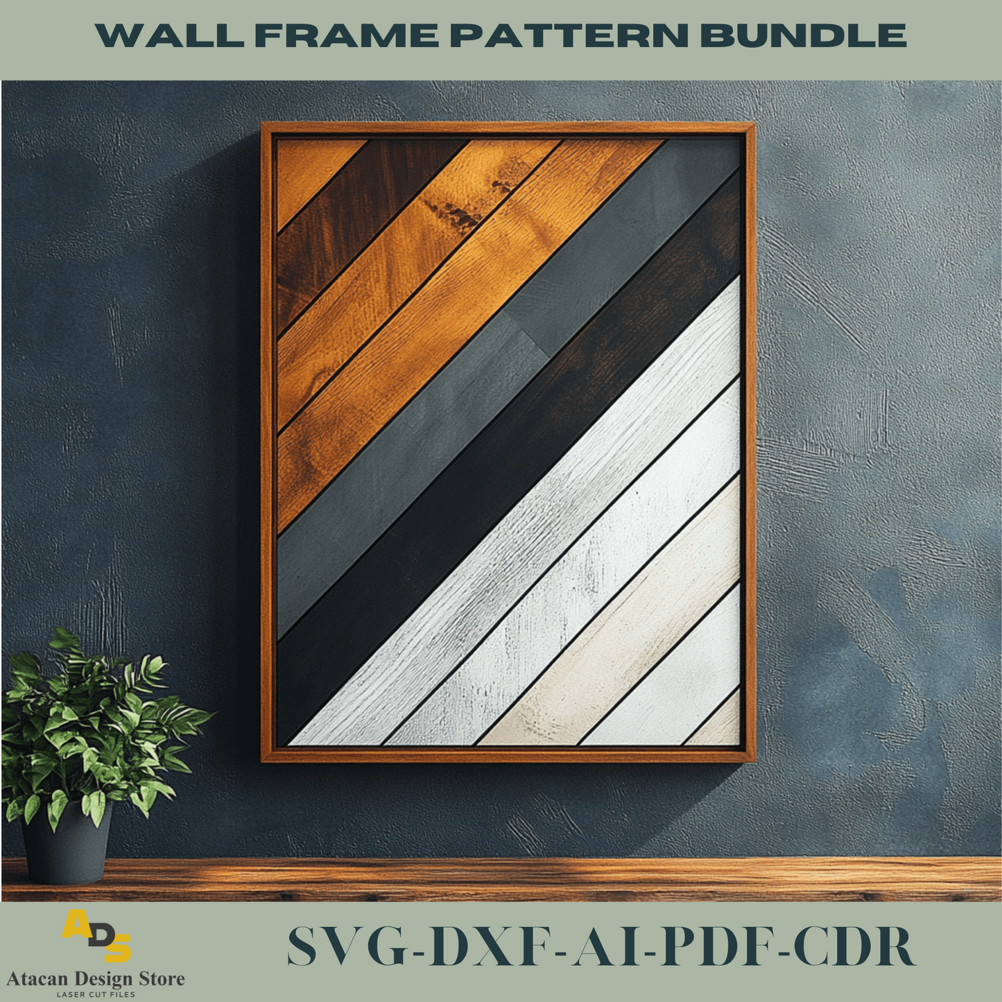 Rustic Wall Frame Designs: Perfect for Home Decor 738