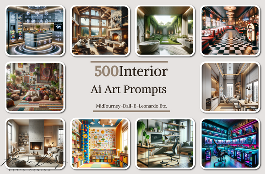 500 Interior AI Art Prompts - Masterpiece Generator 376