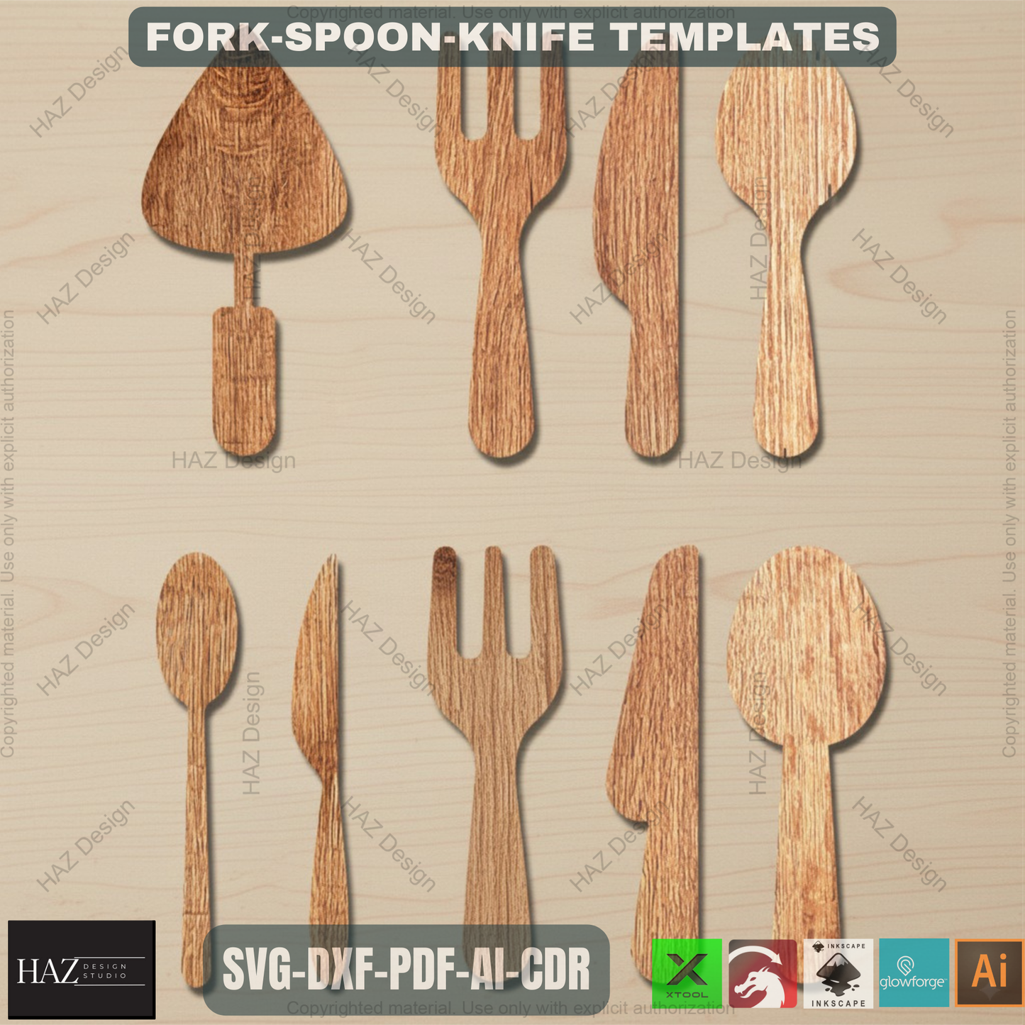 Fork Spoon Knife Kitchen Tools / Kitchen Utensil Set Svg / Fork Svg, Spoon Png / Kitchen Knife Cut File PNG SVG DXF Pdf Ai 162