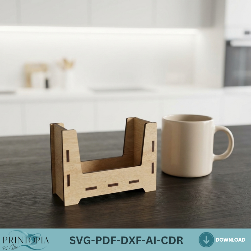 Laser Cut Coaster and Stand / Drink Coasters Holder / Box and Patterns Vector Files SVG DXF Ai CDR 361