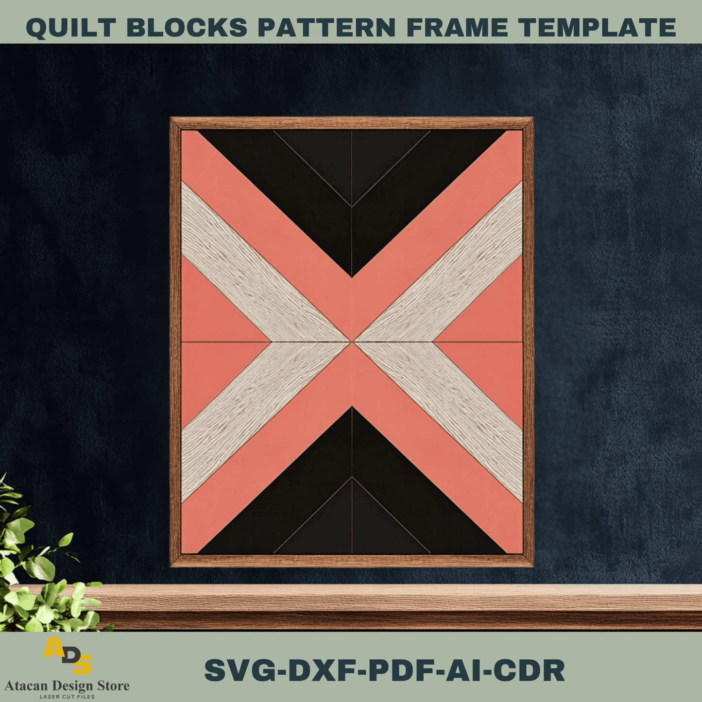 Stunning Barn Quilt Blocks for Laser Cutters – DIY Wall Art Templates 753