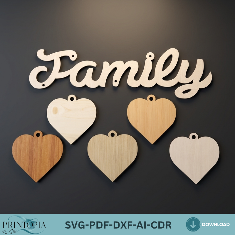 Our Family Birthday and Celebration Calendar / Personalised Wooden Birthday Board