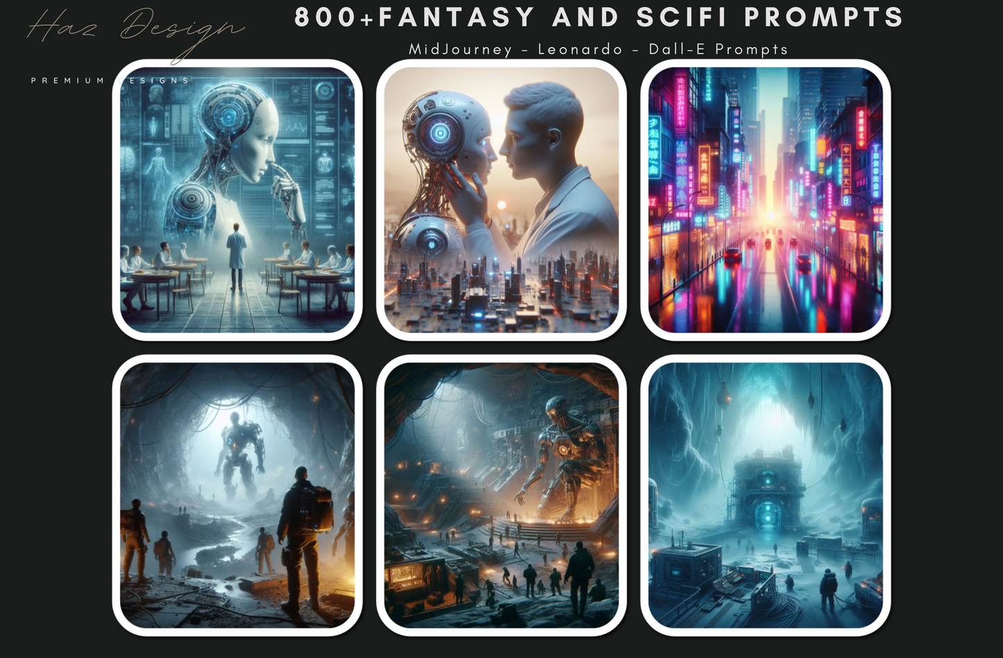 800+ Fantasy & Sci-Fi MJ and DALL-E Prompts - Ignite Your Imagination 245