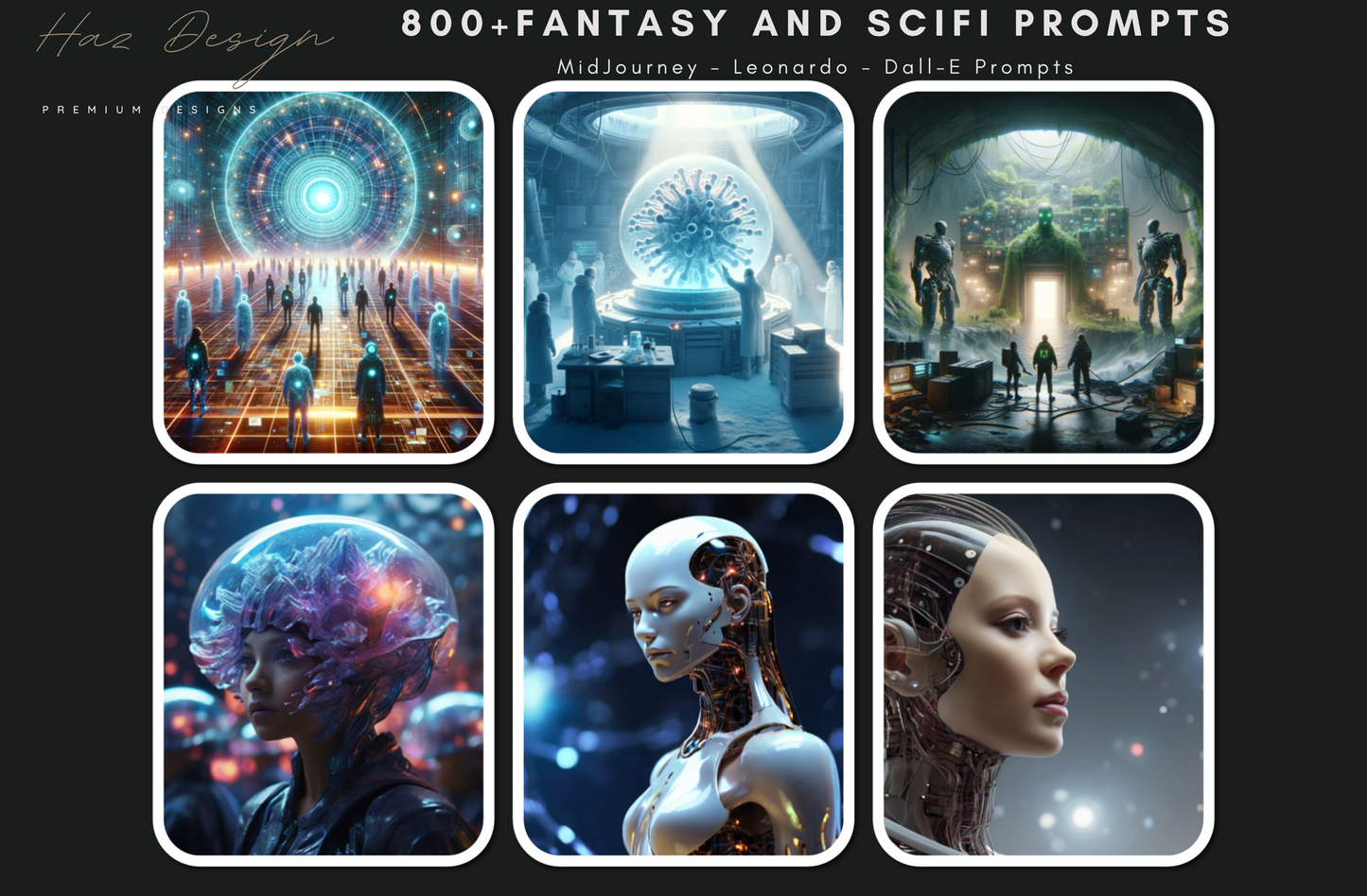 800+ Fantasy & Sci-Fi MJ and DALL-E Prompts - Ignite Your Imagination 245