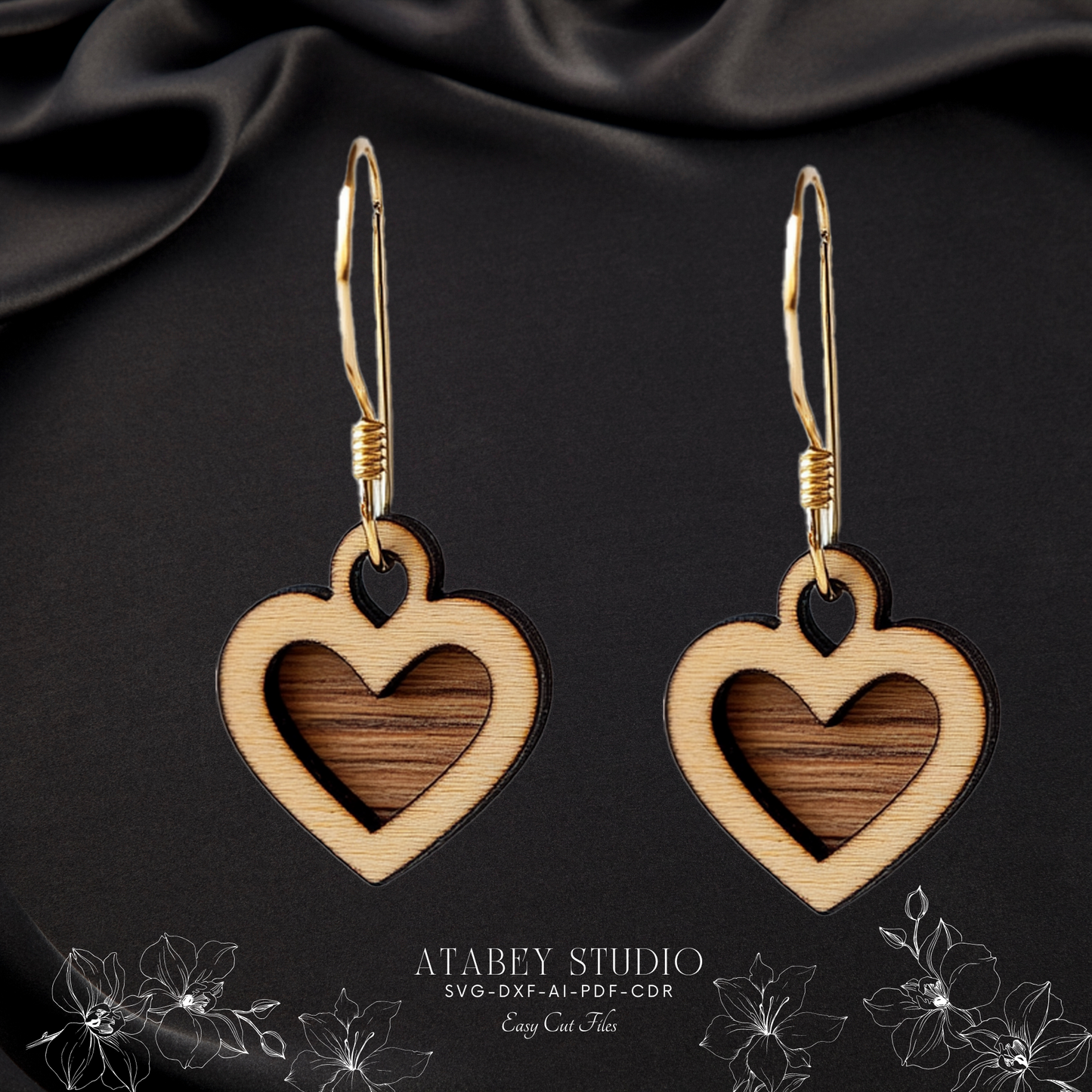 Angel & Bell Earrings Bundle - Perfect for Laser Cutting Machines  Holiday Jewelry Creations 884